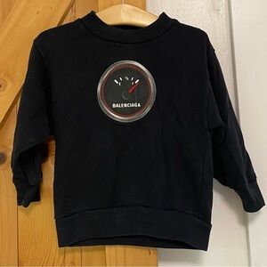 BALENCIAGA Kida Gas Gauge Logo Sweatshirt